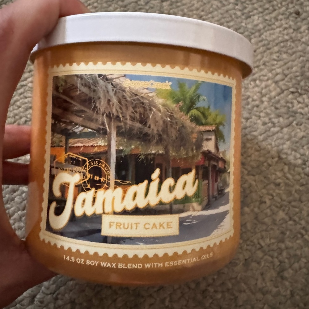 Jamaica Fruit Cake Candle